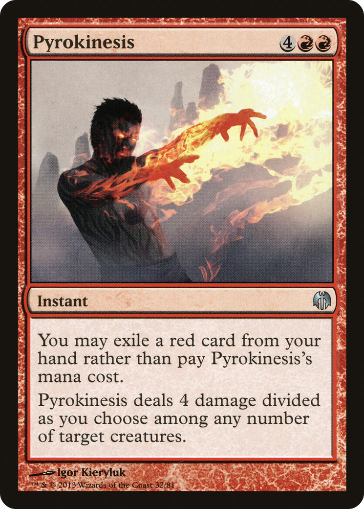 {C} Pyrokinesis [Duel Decks: Heroes vs. Monsters][DDL 032]