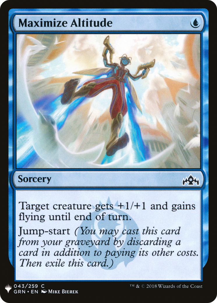 {C} Maximize Altitude [Mystery Booster][LS GRN 043]