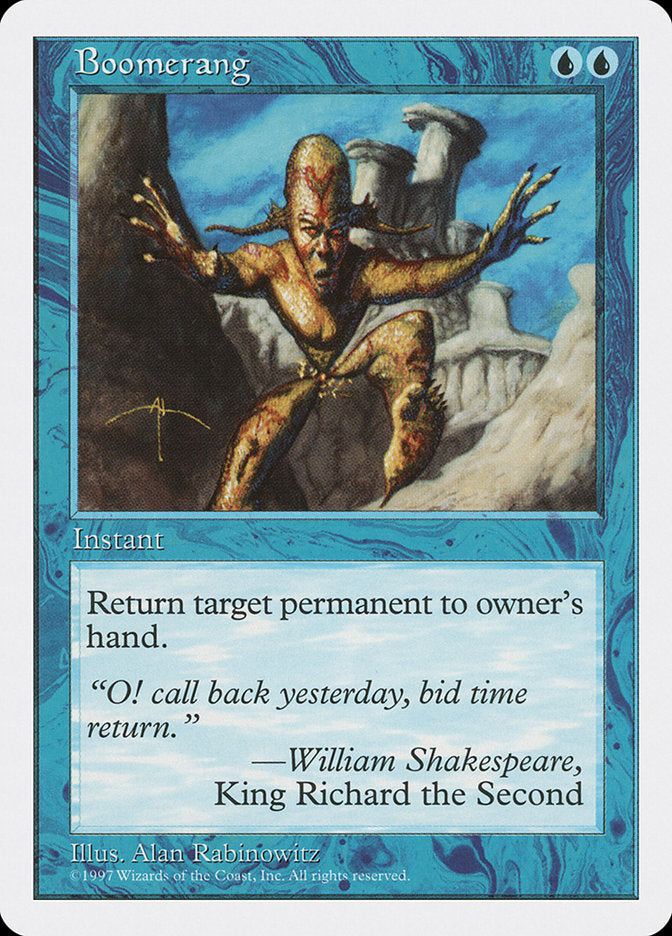 {C} Boomerang [Fifth Edition][5ED 075]