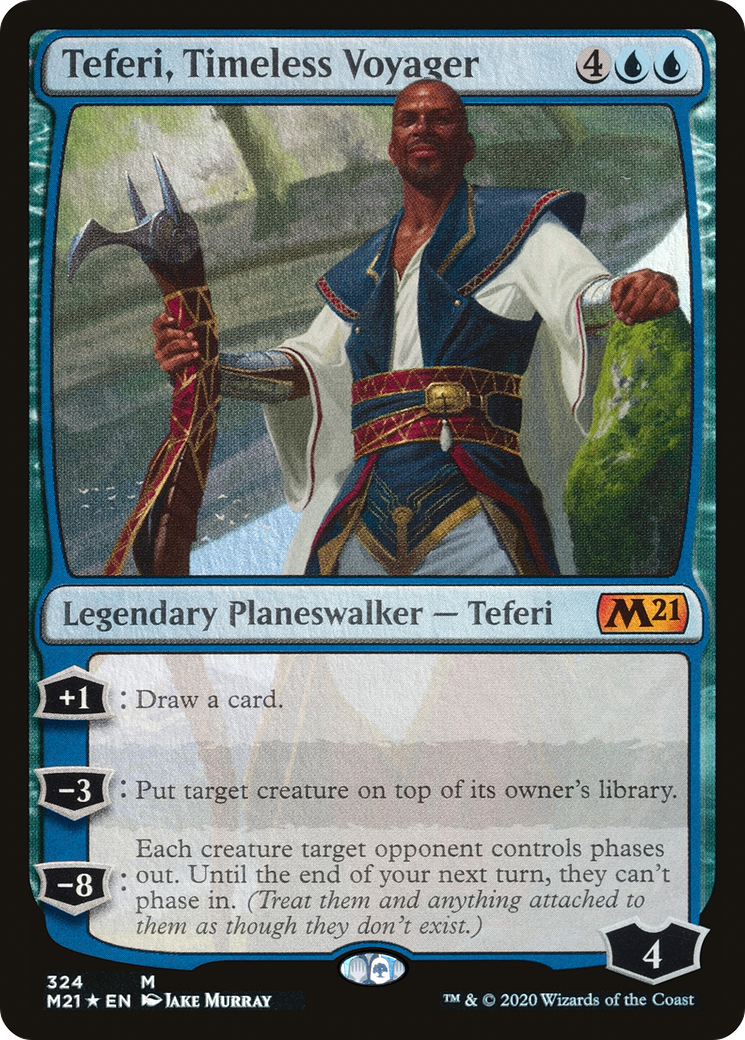 {R} Teferi, Timeless Voyager [Core Set 2021][M21 324]