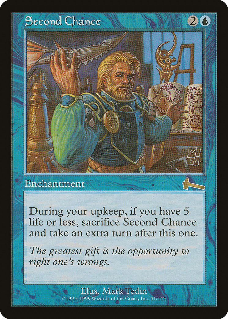 {R} Second Chance [Urza's Legacy][ULG 041] - Misty Mountain Games