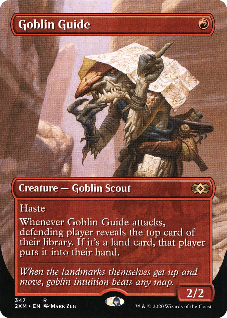 {R} Goblin Guide (Toppers) [Double Masters][2XM 347]