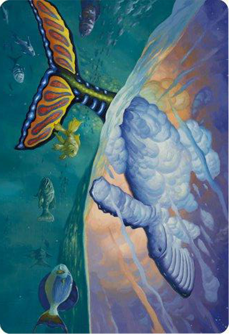{A} Dreamtide Whale Art Card [Modern Horizons 3 Art Series][AMH3 002]