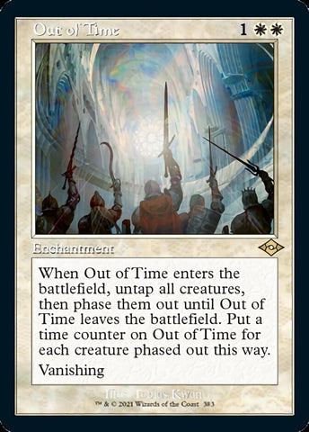 {R} Out of Time (Retro Foil Etched) [Modern Horizons 2][RF ET MH2 383]