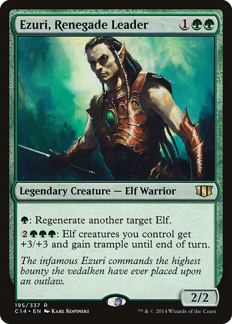 {R} Ezuri, Renegade Leader [Commander 2014][C14 195] - Misty Mountain Games