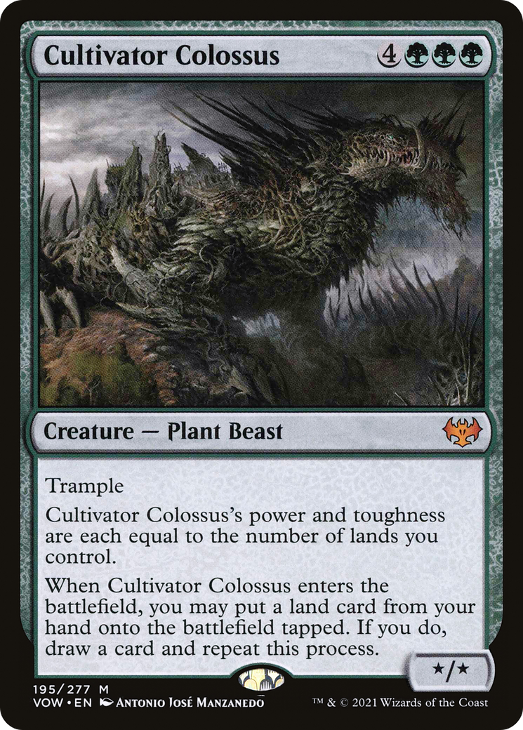 {R} Cultivator Colossus [Innistrad: Crimson Vow][VOW 195]
