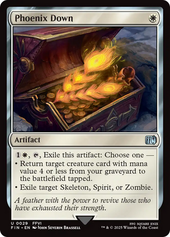 {@C} Phoenix Down [FINAL FANTASY][FIN 029]