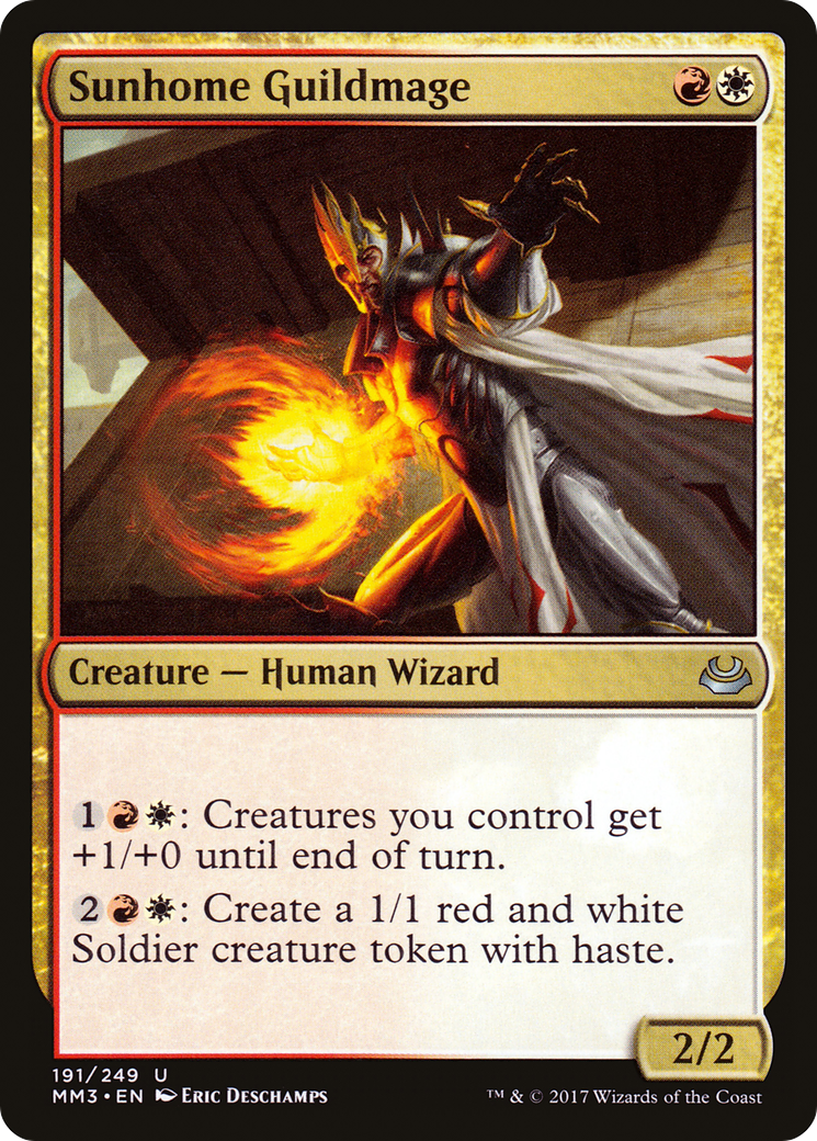 {C} Sunhome Guildmage [Modern Masters 2017][MM3 191]