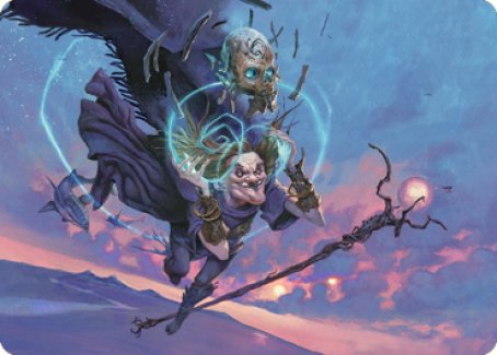 {A} Zur, Eternal Schemer Art Card 1 [Dominaria United Art Series][ADMU 056]