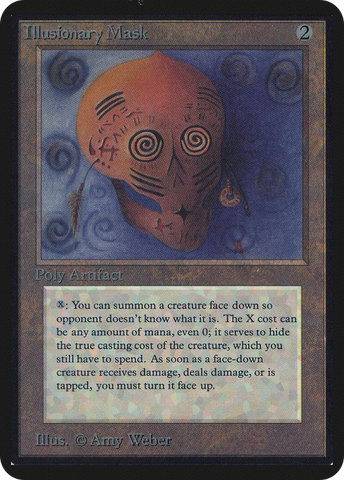 {R} Illusionary Mask [Alpha Edition][LEA 249]