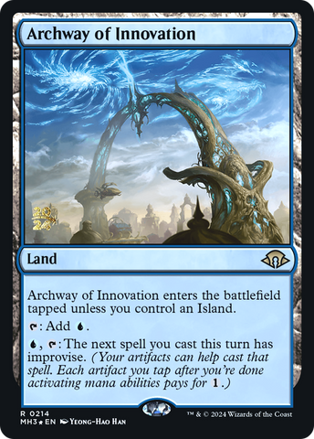 {R} Archway of Innovation [Modern Horizons 3 Prerelese Promos][PR PMH3 214]