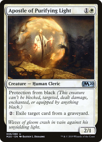 {C} Apostle of Purifying Light [Core Set 2020][M20 006]