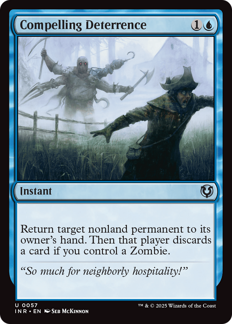 {C} Compelling Deterrence [Innistrad Remastered][INR 057]