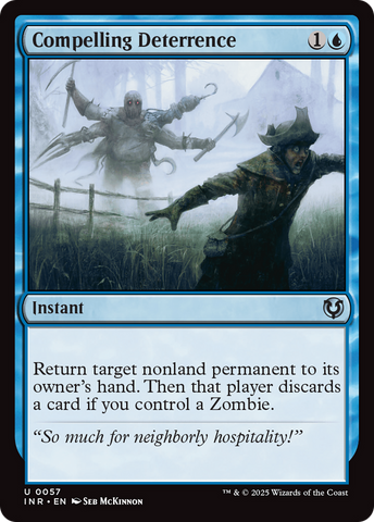 {C} Compelling Deterrence [Innistrad Remastered][INR 057]