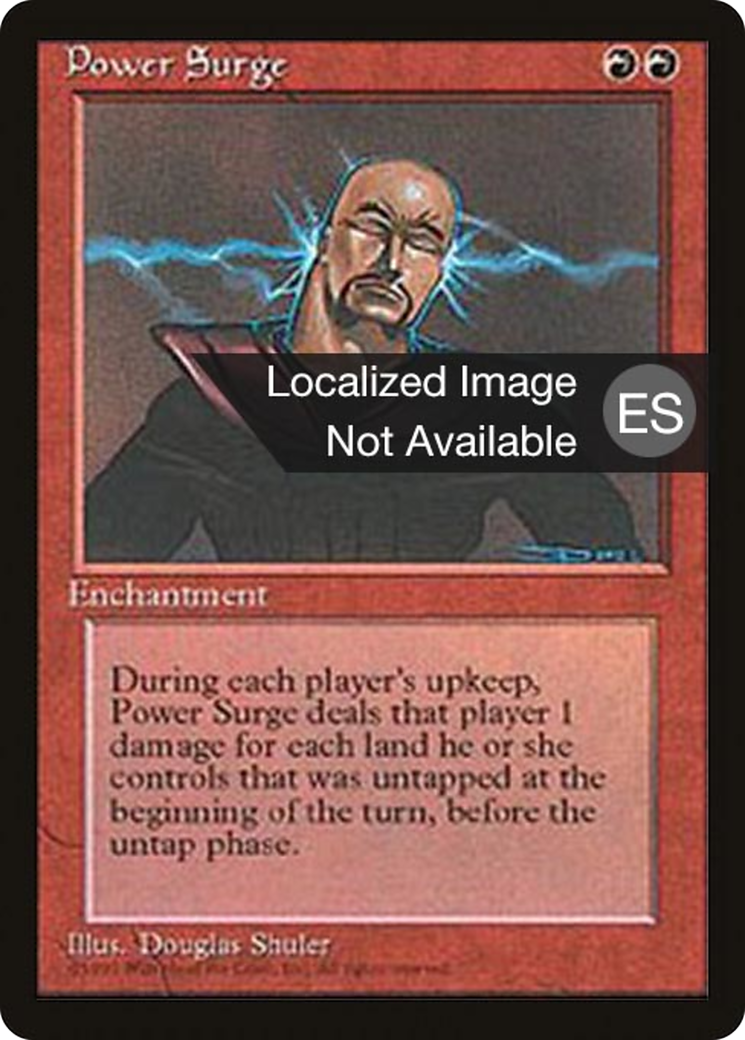 {F} Power Surge [Fourth Edition (Foreign Black Border)][FBB 4ED 216]