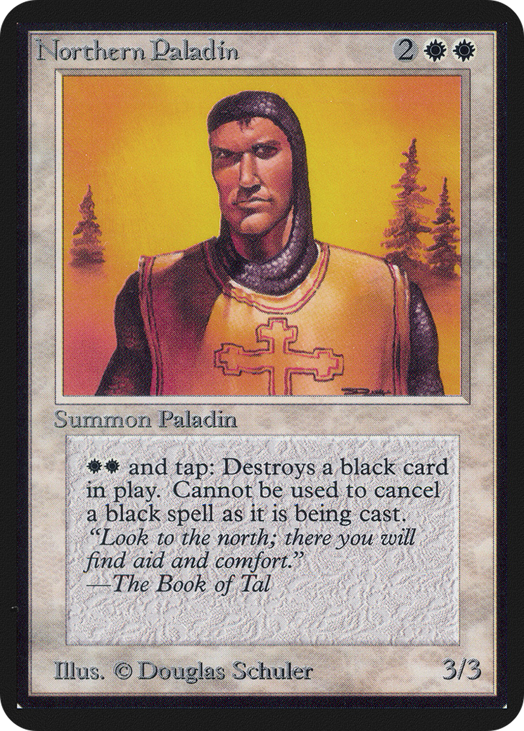 {R} Northern Paladin [Alpha Edition][LEA 029]