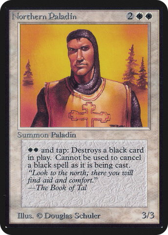 {R} Northern Paladin [Alpha Edition][LEA 029]