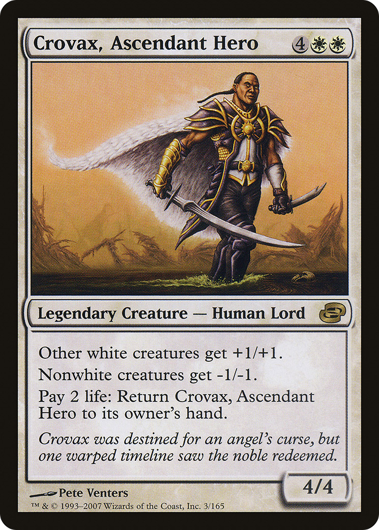 {R} Crovax, Ascendant Hero [Planar Chaos][PLC 003]
