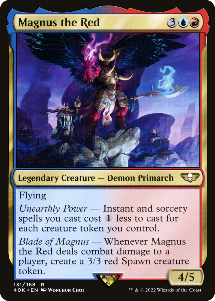 {R} Magnus the Red [Universes Beyond: Warhammer 40,000][40K 131]