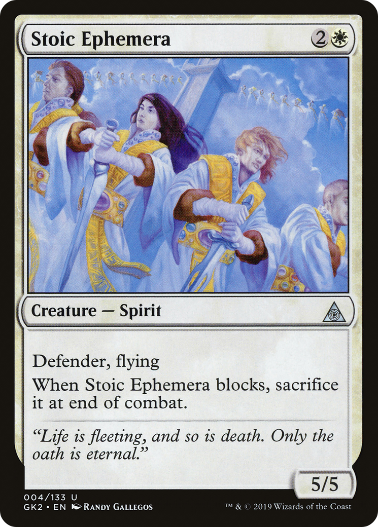 {C} Stoic Ephemera [Ravnica Allegiance Guild Kit][GK2 004]