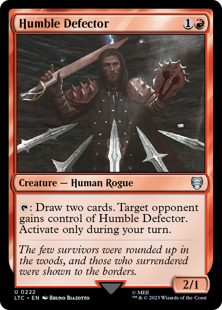 {C} Humble Defector [The Lord of the Rings: Tales of Middle-Earth Commander][LTC 222]