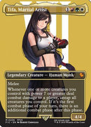 {R} Tifa, Martial Artist (Borderless) [FINAL FANTASY Commander][FIC 206]