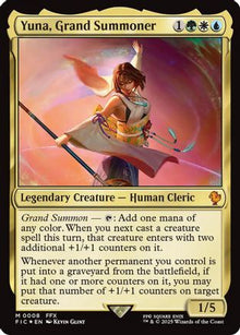 {R} Yuna, Grand Summoner [FINAL FANTASY Commander][FIC 008]