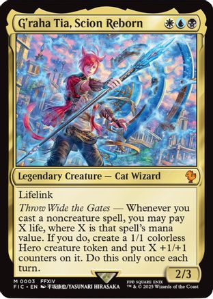 {R} G'raha Tia, Scion Reborn [FINAL FANTASY Commander][FIC 003]
