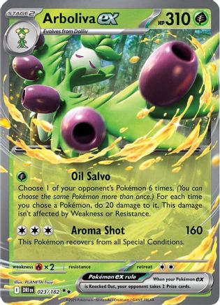 [PKM] Arboliva ex (023/182) [Scarlet & Violet: Destined Rivals]