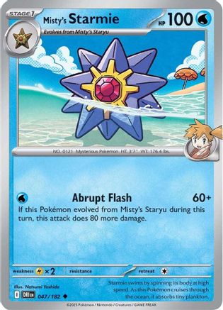 [PKM] Misty's Starmie (047/182) [Scarlet & Violet: Destined Rivals]