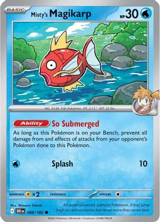 [PKM] Misty's Magikarp (048/182) [Scarlet & Violet: Destined Rivals]
