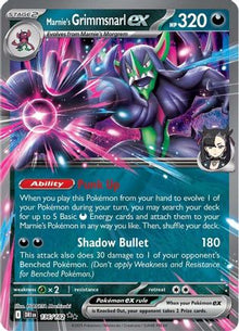 [PKM] Marnie's Grimmsnarl ex (136/182) [Scarlet & Violet: Destined Rivals]
