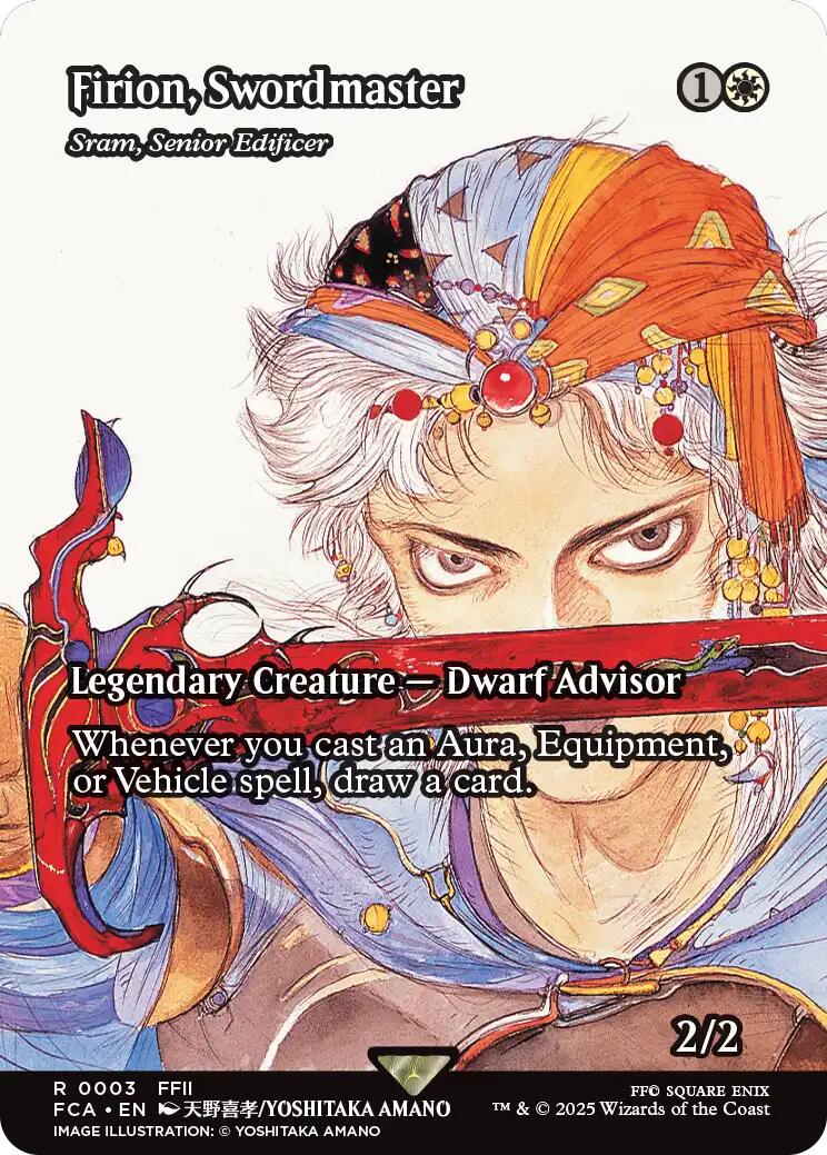 {R} Sram, Senior Edificer - Firion, Swordmaster (Showcase) [FINAL FANTASY : Through the Ages][FCA 003]