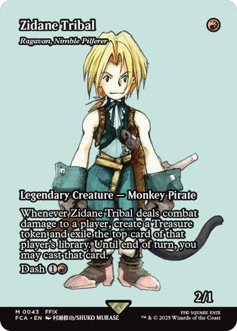 {R} Ragavan, Nimble Pilferer - Zidane Tribal (Showcase) [FINAL FANTASY : Through the Ages][FCA 043]