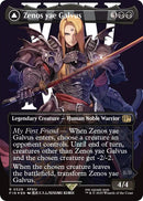 {@R} Zenos yae Galvus // Shinryu, Transcendent Rival (Borderless) (Surge Foil) [FINAL FANTASY][FIN 529]