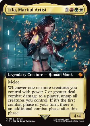 {R} Tifa, Martial Artist (Extended Art) [FINAL FANTASY Commander][FIC 188]
