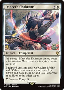 {R} Dancer's Chakrams [FINAL FANTASY Commander][FIC 017]