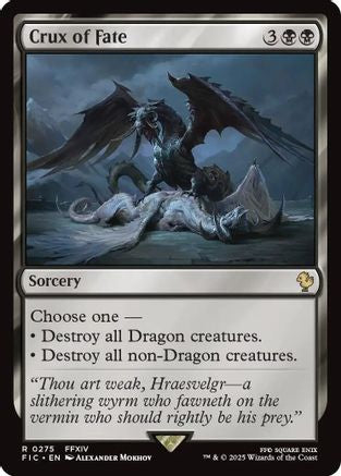 {R} Crux of Fate [FINAL FANTASY Commander][FIC 275]