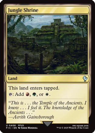 {C} Jungle Shrine [FINAL FANTASY Commander][FIC 406]
