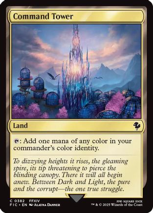 {C} Command Tower (0382) [FINAL FANTASY Commander][FIC 382]
