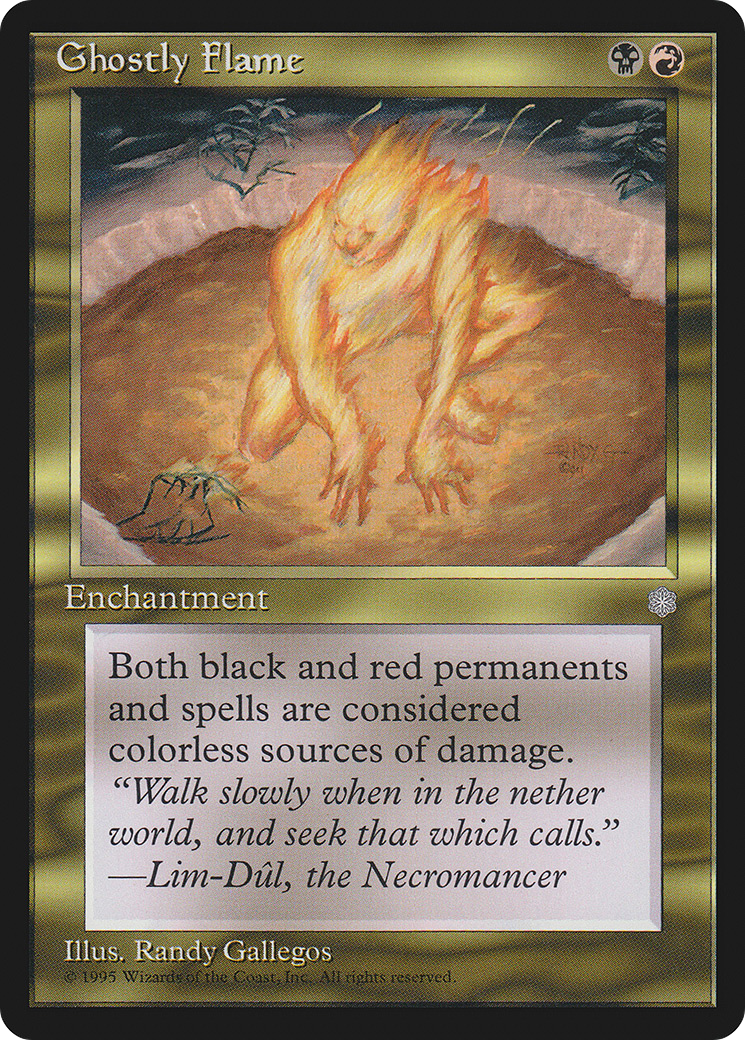 {R} Ghostly Flame [Ice Age][ICE 292]