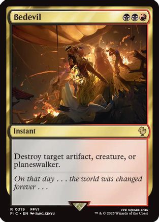 {R} Bedevil [FINAL FANTASY Commander][FIC 319]