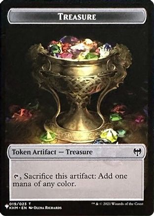 {C} Treasure // Egg Double-Sided Token [Secret Lair Drop Series] [LIST 19 // 8]