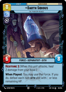 {SW-R}Darth Sidious - The Phantom Menace (39/264) (39/264) [Legends of the Force]