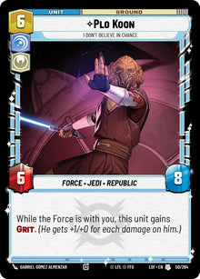 {SW-C}Plo Koon - I Don't Believe in Chance (50/264) (50/264) [Legends of the Force]