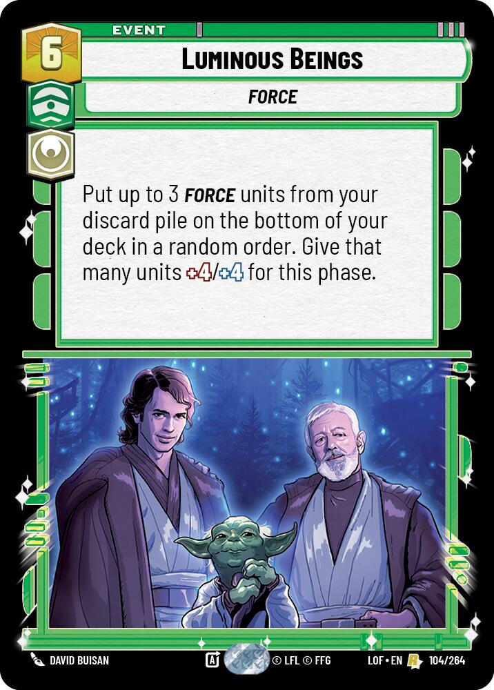 {SW-R}Luminous Beings (104/264) (104/264) [Legends of the Force]