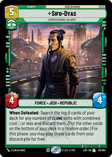 {SW-R}Sifo-Dyas - Commissioning An Army (117/264) (117/264) [Legends of the Force]