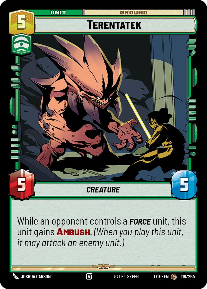{SW-C}Terentatek (118/264) (118/264) [Legends of the Force]