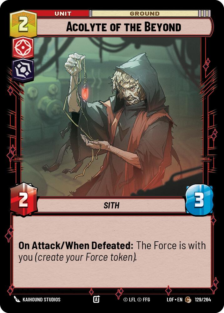 {SW-C}Acolyte of the Beyond (129/264) (129/264) [Legends of the Force]