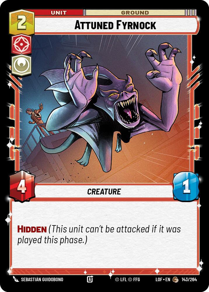 {SW-C}Attuned Fyrnock (143/264) (143/264) [Legends of the Force]